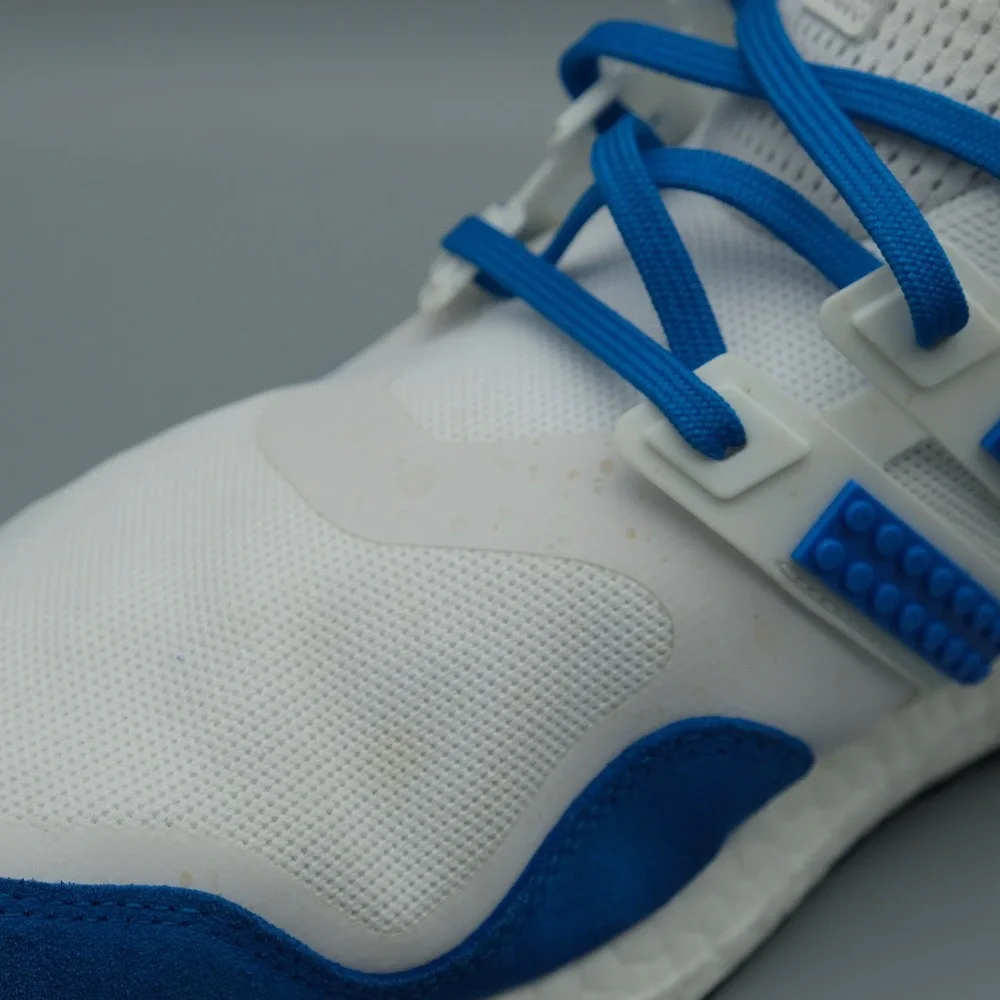 Adidas Ultraboost DNA x LEGO Mens White Blue Sneaker H67952 13 Running Shoe - Picture 10 of 13